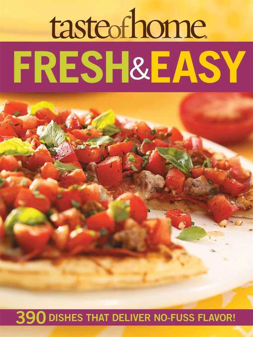 Title details for Fresh & Easy by Taste Of Home - Available